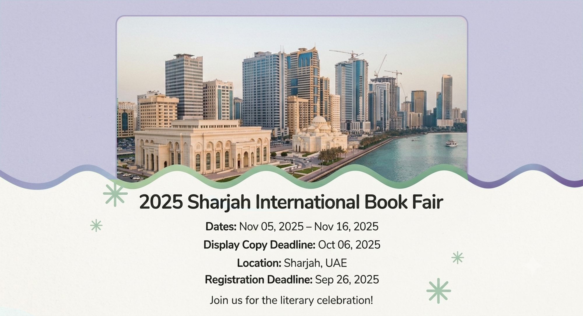 2025 Sharjah International Book Fair