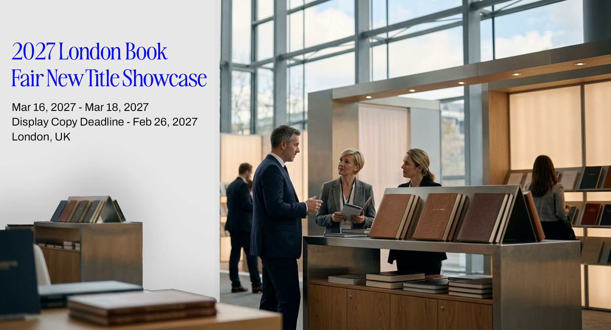 2027 London Book Fair New Title Showcase